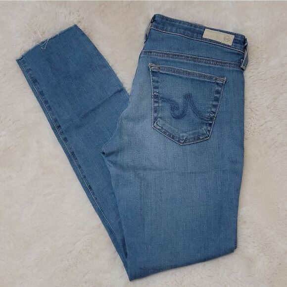 Adriano Goldschmied AG The Legging Super Skinny Ankle Jeans Size 27 x 28 Inseam - Picture 10 of 10